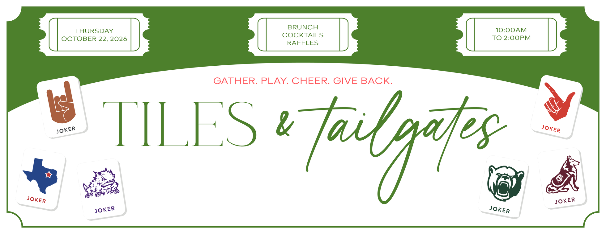 Tiles and Tailgates 2026